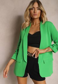 Renee - Jasnozielona Marynarka Orolea. Kolor: zielony. Materiał: tkanina. Wzór: jednolity, gładki. Styl: elegancki