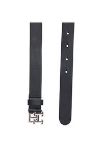 TOMMY HILFIGER - Tommy Hilfiger Pasek Damski AW0AW15182 Czarny. Kolor: czarny. Materiał: skóra #2