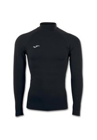 Joma Classic Black Sports Shirt S-M: Oddychająca i szybko suszająca. Kolor: czarny. Długość rękawa: długi rękaw. Długość: długie