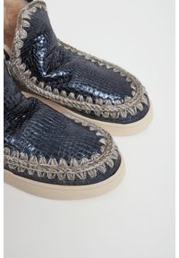 Mou - Śniegowce damskie skórzane MOU. Materiał: skóra #2