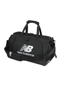 Torba New Balance BG93905GBKW – czarna. Kolor: czarny. Materiał: poliester. Sport: piłka nożna #1