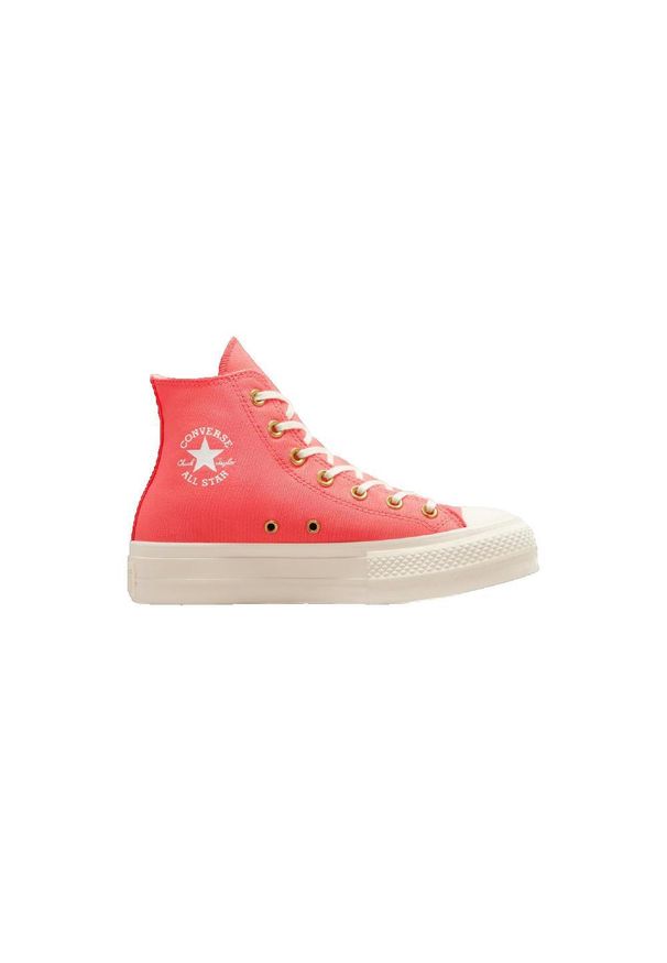 Buty Kobieta Converse Flagli róża. Kolor: różowy. Styl: elegancki