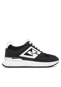 Guess Sneakersy FLTKOR ELE12 Czarny. Kolor: czarny. Materiał: materiał