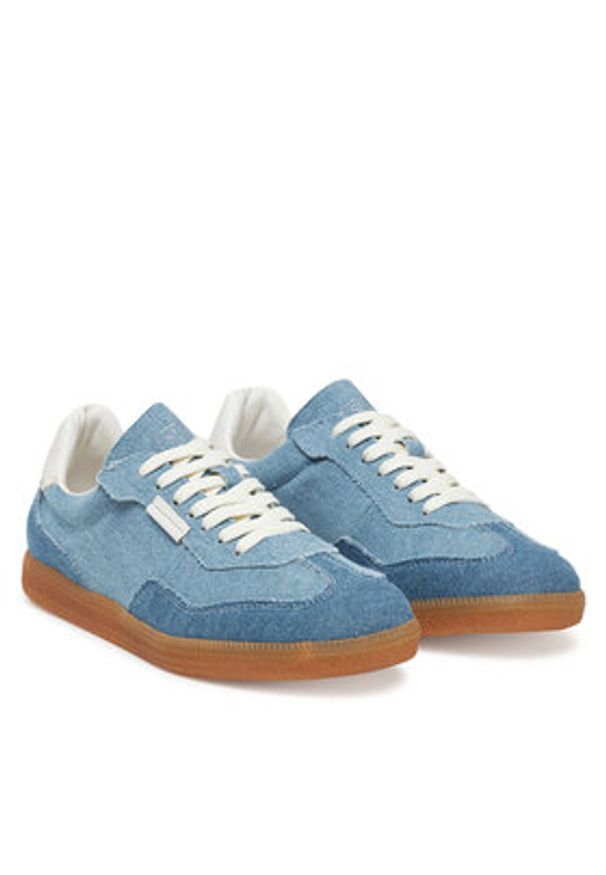 Steve Madden Sneakersy Emporia SM11003419 Niebieski. Kolor: niebieski. Materiał: materiał