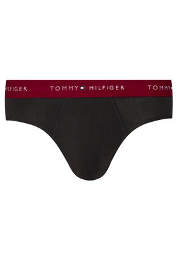 TOMMY HILFIGER - Tommy Hilfiger Komplet slipów UM0UM03876 Czarny. Kolor: czarny. Materiał: bawełna