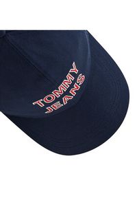 Tommy Jeans Czapka z daszkiem Graphic Cap AW0AW10191 Granatowy. Kolor: niebieski. Materiał: materiał #3