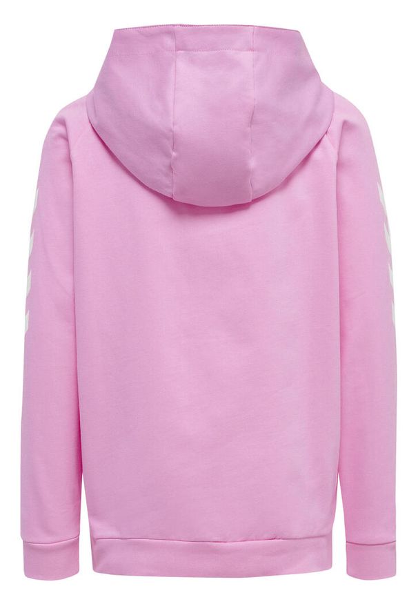 Bluza do piłki nożnej dla dzieci Hummel hmlGO Zip z kapturem. Typ kołnierza: kaptur. Kolor: wielokolorowy, różowy, fioletowy