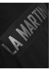 La Martina T-Shirt YMR305 JS324 Czarny Regular Fit. Kolor: czarny. Materiał: bawełna #3