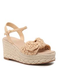 Aldo Espadryle Macrama 13578804 Beżowy. Kolor: beżowy. Materiał: materiał #4