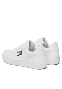 Tommy Jeans Sneakersy Tjm Retro Basket Ess EM0EM01395 Biały. Kolor: biały. Materiał: skóra #3