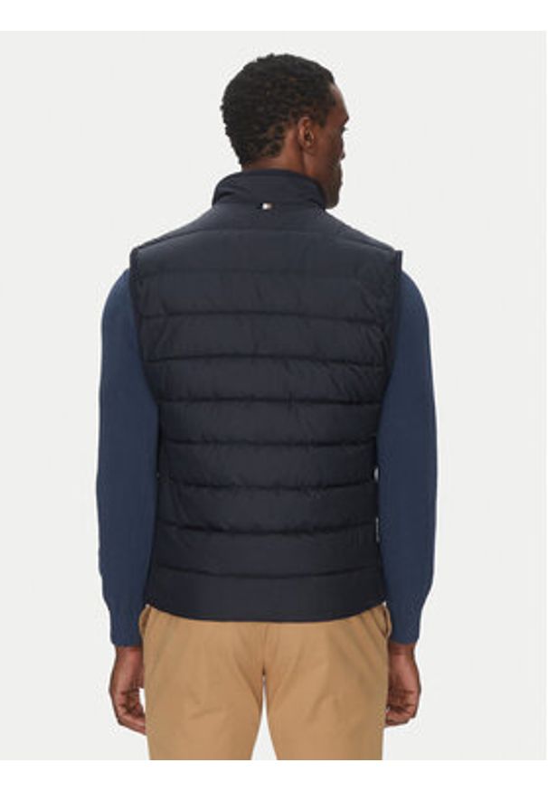 BOSS Kamizelka H-Cenito 50518375 Granatowy Regular Fit. Kolor: niebieski. Materiał: syntetyk