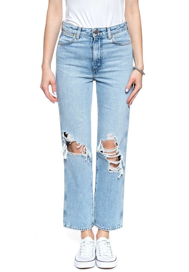 Wrangler - WRANGLER RETRO STRAIGHT BLUE HAWAII W238RI92F 112127877. Styl: retro