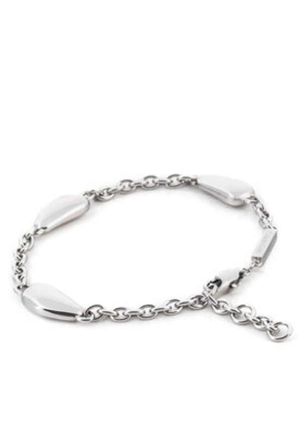 Calvin Klein Bransoletka 35000603 Srebrny. Materiał: metalowe. Kolor: srebrny