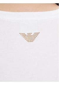 EA7 Emporio Armani T-Shirt 8NTT67 TJDQZ 1100 Biały Skinny Fit. Kolor: biały. Materiał: bawełna #5