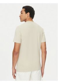 Guess T-Shirt Z2YI12 JR06K Beżowy Regular Fit. Kolor: beżowy. Materiał: bawełna #2