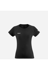 Koszulka damska z krótkim rękawem Millet Fusion active fit Polartec Power Dry. Kolor: czarny. Długość rękawa: krótki rękaw. Długość: krótkie