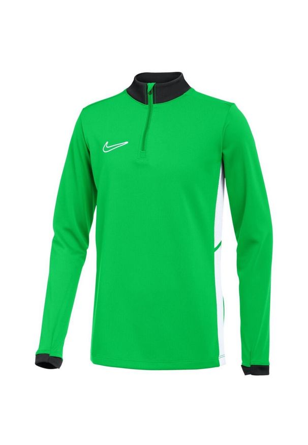 Nike - Bluza Dziecięca Academy 25 DriFIT. Kolor: zielony. Sport: joga i pilates