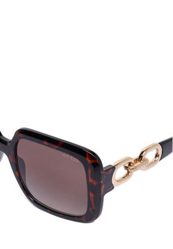 Guess Okulary przeciwsłoneczne GU00161 Brązowy. Kolor: brązowy