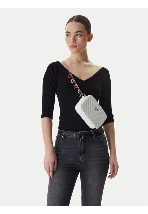 Guess Torebka J4GZ23 WFZL0 Biały. Kolor: biały. Materiał: skórzane