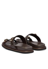 Blauer Klapki S6BLOOM03/LEA Brązowy. Kolor: brązowy. Materiał: skóra #5