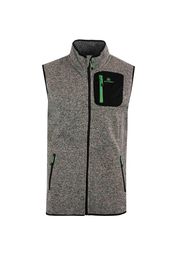 ZUMBA WEAR - Sportowa Kamizelka Athl DPT Zeno XL - Elegancka Czarna Mélange. Kolor: czarny. Materiał: poliester. Sport: joga i pilates, taniec