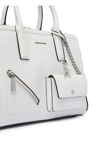 MICHAEL Michael Kors Torebka Laila 30S6S9IS2L Biały. Kolor: biały. Materiał: skórzane #4