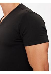 YSABEL MORA - Ysabel Mora T-Shirt 70100 Czarny Slim Fit. Kolor: czarny. Materiał: syntetyk #4