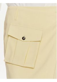 Herskind Spódnica mini Carolina 5115519 Żółty Regular Fit. Kolor: żółty. Materiał: syntetyk