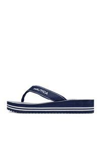 Nautica Japonki CEO-808458 Granatowy. Kolor: niebieski. Materiał: materiał #4