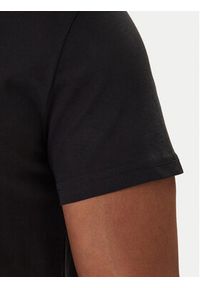 Versace Jeans Couture T-Shirt 80GAHE02 CJ00E Czarny Regular Fit. Kolor: czarny. Materiał: bawełna #4