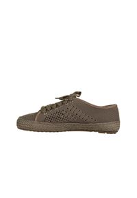 emu - Espadryle Emu Agonis Mac Smoke 119194, Zielony, Materiał. Kolor: zielony. Materiał: tkanina. Szerokość cholewki: normalna. Wzór: aplikacja. Styl: wakacyjny