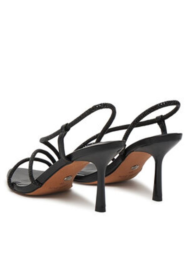 Nine West Sandały R25SS019000 Czarny. Kolor: czarny. Materiał: materiał, syntetyk