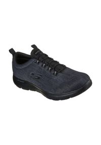 skechers - Buty sportowe męskie Skechers Summits-Louvin SLIP-ON. Zapięcie: bez zapięcia. Kolor: niebieski