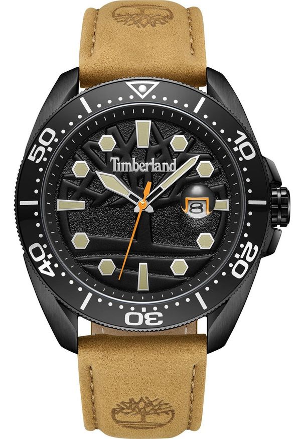 Zegarek Timberland Zegarek męski Timberland TBL.TDWGB2230601 brązowy. Kolor: brązowy