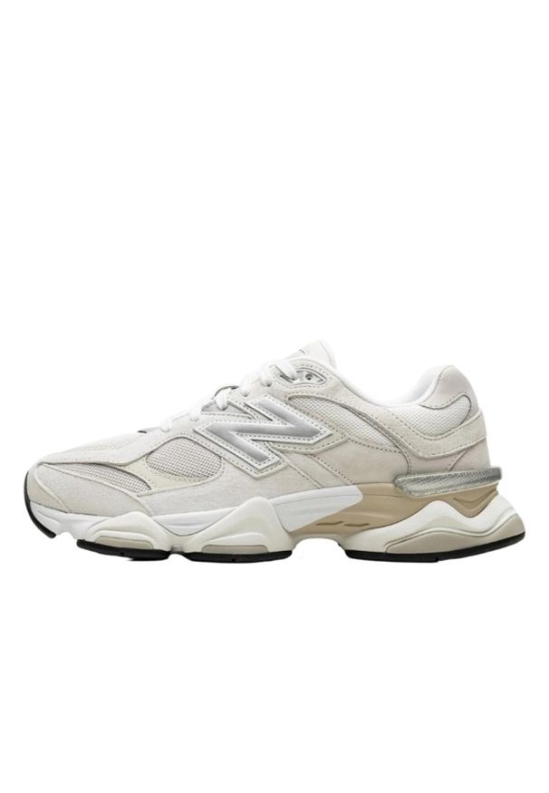 Buty do chodzenia dla dorosłych New Balance 9060 Sea Salt Moonbeam. Kolor: żółty, wielokolorowy, biały. Materiał: zamsz, guma. Sport: turystyka piesza