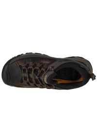 keen - Buty Keen Targhee Iii Wp M 1017783 brązowe. Zapięcie: sznurówki. Kolor: brązowy. Materiał: materiał, skóra, syntetyk. Szerokość cholewki: normalna #4
