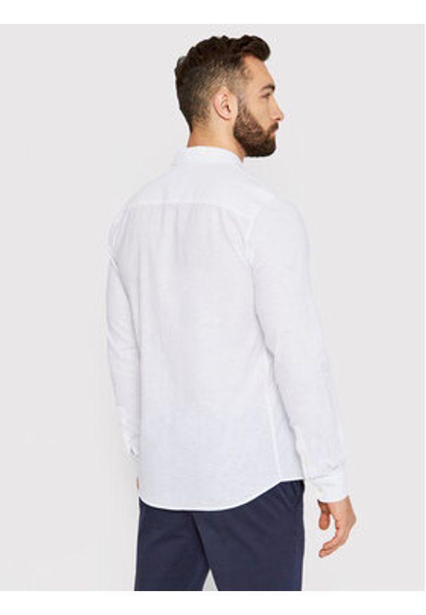 Only & Sons Koszula Caiden 22012321 Biały Slim Fit. Kolor: biały. Materiał: bawełna