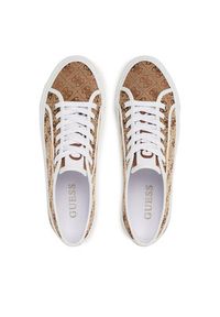 Guess Tenisówki FLGJEA FAL12 Beżowy. Kolor: beżowy. Materiał: materiał