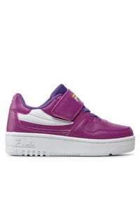 Fila Sneakersy Fxventuno Velcro Kids FFK0012.43062 Fioletowy. Kolor: fioletowy. Materiał: skóra #1
