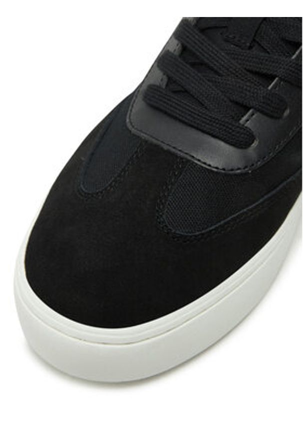Calvin Klein Jeans Sneakersy Classic Cupsole Low Mix Mg YM0YM01169 Czarny. Kolor: czarny. Materiał: materiał