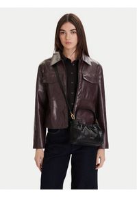 TOMMY HILFIGER - Tommy Hilfiger Torebka Soft Leather Mini Crossover AW0AW18306 Czarny. Kolor: czarny. Materiał: skórzane #1