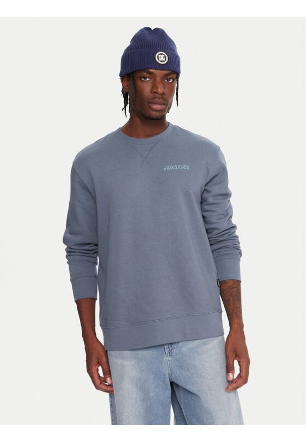 Quiksilver Bluza Salt Water Graphic EQYFT05127 Niebieski Comfort Fit. Kolor: niebieski. Materiał: bawełna