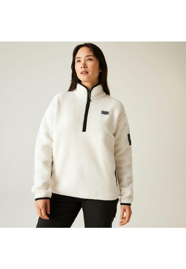 DARE 2B - Polar narciarski damski Slide Out. Kolor: biały. Materiał: polar. Sezon: zima. Sport: narciarstwo