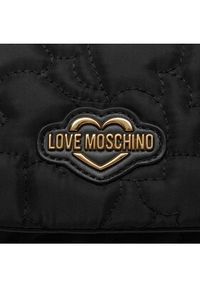 Love Moschino - LOVE MOSCHINO Plecak JC4035PP1ILE0000 Czarny. Kolor: czarny. Materiał: materiał