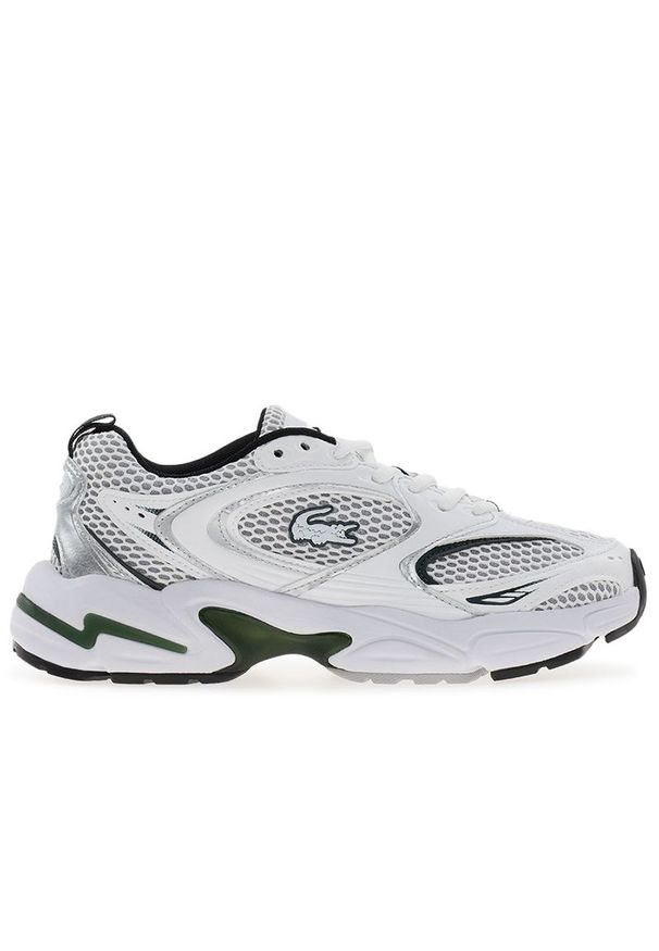 Buty damskie Lacoste Storm 96 2K 749SFA0025-1R5 - białe. Zapięcie: sznurówki. Kolor: biały. Materiał: syntetyk, skóra. Szerokość cholewki: normalna