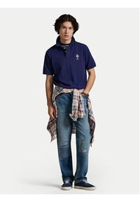 Polo Ralph Lauren Polo 710B14620001 Granatowy Classic Fit. Typ kołnierza: polo. Kolor: niebieski. Materiał: bawełna #2