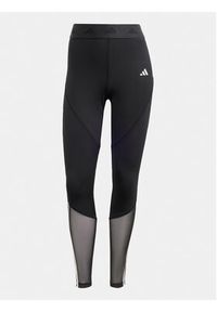 Adidas - adidas Legginsy Hyperglam IN9298 Czarny Slim Fit. Kolor: czarny. Materiał: syntetyk