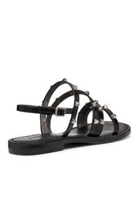Geox Sandały D Maddalusiac D65YMH 0001J C9999 Czarny. Kolor: czarny. Materiał: skóra #5