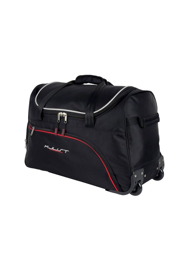 Torba podróżna na kółkach KJUST AW05TC (88L). Kolor: czarny. Styl: sportowy
