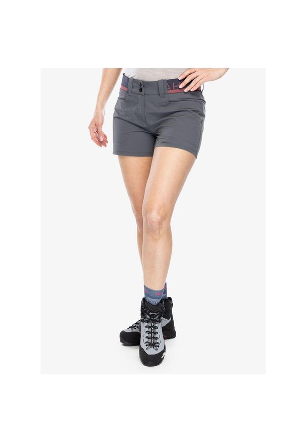 Spodenki turystyczne damskie Hannah Nylah. Kolor: szary. Sport: turystyka piesza